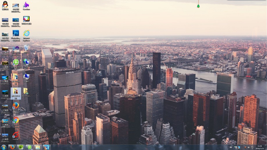 美國紐約市電腦桌面壁紙實景