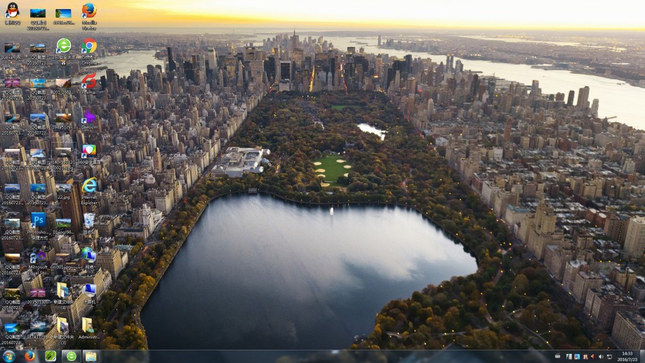 紐約市中央公園電腦桌面壁紙實景