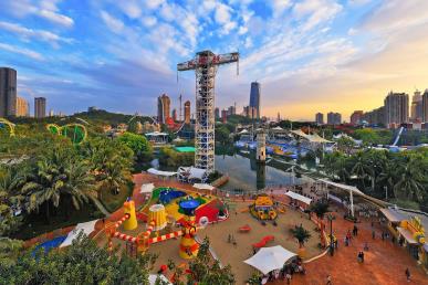 【D線路】<濱海棧道、中英街、地王大廈、歡樂谷精彩一天>一日游遍深圳精華