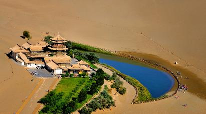 景點：鳴沙山-月牙泉風景名勝區