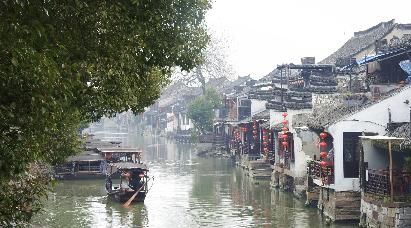 【葉落金秋下江南】金秋江南｜周莊古鎮 上海外灘 六天純玩團 升級1晚水月周莊鉑爾曼酒店