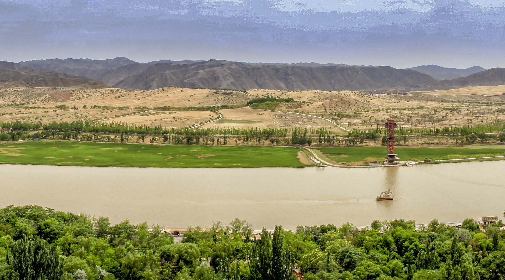 沙坡頭風景區封面圖