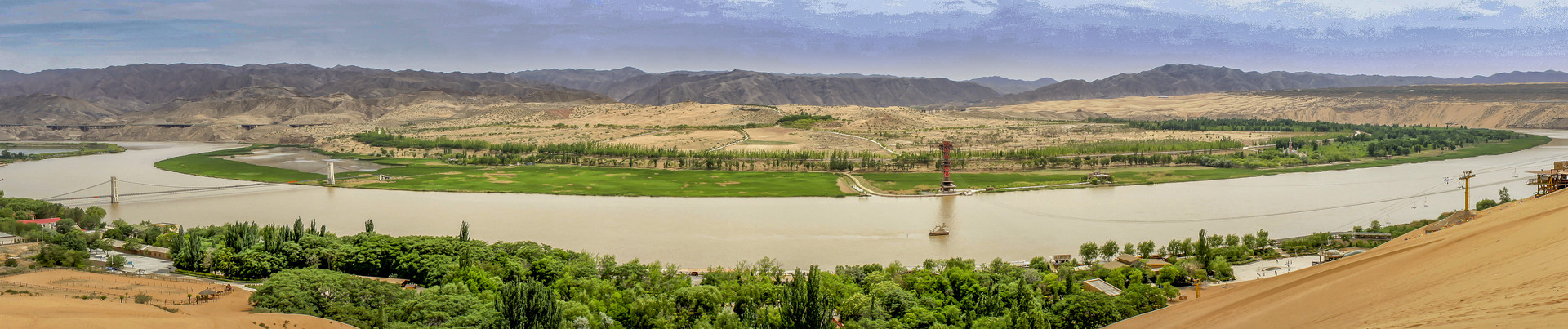 沙坡頭風景區封面圖