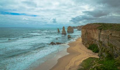 景點：大洋路十二門徒巖
