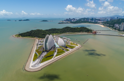 景點：珠海大劇院日月貝